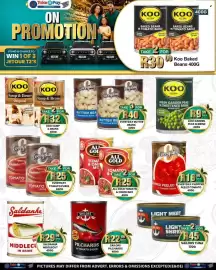Take 'n Pay catalogue week 33 Page 14: Everyday Tomato Puree €25,00, Saldanha Middlecut in Brine €29,99