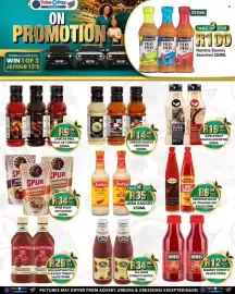 Take 'n Pay catalogue week 33 Page 19: Lamzar BBQ, Chilli or Tomato €9,99, Spur Pour On Sauces €34,99