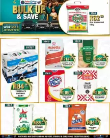 Take 'n Pay catalogue week 33 Page 24: Farmgate UHT Milk €84,99, Ace Maize Meal €82,99