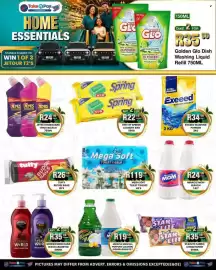 Take 'n Pay catalogue week 33 Page 34: Miracle Mom All Purpose Cleaner/Dishwashing €19,99, Exceed Washing Powder €34,99