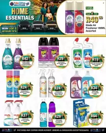 Take 'n Pay catalogue week 33 Page 36: Glade Air Freshener 180ML Assorted €40,00, KIWI KLEEN TILE CLEANER €34,99