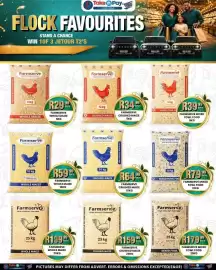 Take 'n Pay catalogue week 33 Page 38: Farmserve Whole Maize €139,99, Farmserve Mixed Fowl Food €179,99
