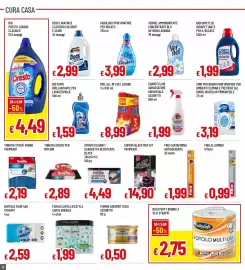 Volantino Famila Superstore Pagina 20: Buffalo four 400 strappi €2,59, Pril all in 1 gel limone €8,99