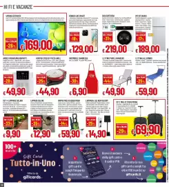 Volantino Famila Superstore Pagina 22: Samsung UE32F6002FK €169,00, Lettino mare varadero €49,90