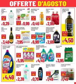Volantino Famila Superstore Pagina 3: Spuma di sciampagna lavatrice bianco puro €7,95, Dixan Power Caps Classico €6,99