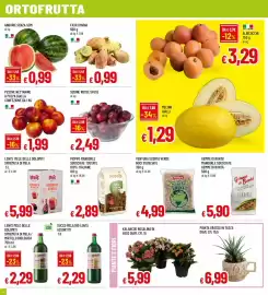 Volantino Famila Superstore Pagina 4: Pioppo mandorle sgusciate tostate €2,89, Susine rosse sfuse €2,49