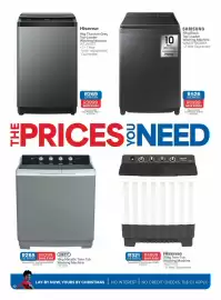 OK Furniture catalogue Page 10: Samsung - 19kg black top-loader washing machine wa80f19s8bfa €526,00