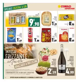 Volantino Conad Superstore Pagina 14: Cornetti di mais gusto formaggio €0,60