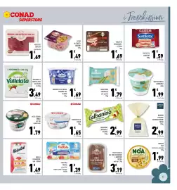 Volantino Conad Superstore Pagina 15: Pesto fresco alla genovese Conad €1,79, Burrata Pugliese Saporidintorni €2,99