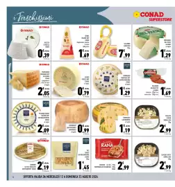 Volantino Conad Superstore Pagina 16: Pici Senesi Sapor&dintorni €1,45, Formaggio quattrocento granarolo €0,99