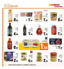 Volantino Conad Superstore Pagina 18: Cous cous alle verdure €1,59, Pesto con Pistacchio del Mediterraneo Sapori&Idee €4,99