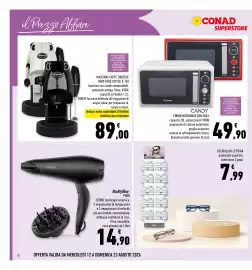 Volantino Conad Superstore Pagina 30: Forno microonde con grill Candy €49,90