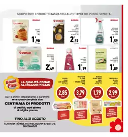 Volantino Conad Superstore Pagina 5: String proteggislip conad €1,19, Strisce Depilatorie Gambe e Braccia €1,89