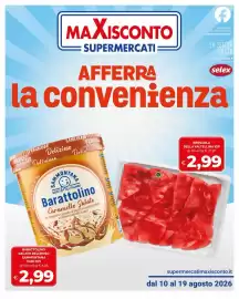 Volantino Maxisconto Pagina 1: Barattolino Caramello Salato Sammontana €2,99