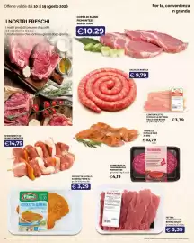 Volantino Maxisconto Pagina 4: Coppa di suino piemontese senza osso €10,29, Salsiccia rustica €9,79