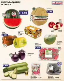 Volantino Maxisconto Pagina 5: Avocado Hass Saper di Sapori €2,99, Insalata mista julienne dimmidisi' €1,69