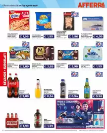 Volantino Maxisconto Pagina 8: Patate Kid Smile surgelate McCain €1,99, 2 Crocche Findus €2,89