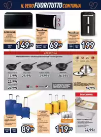 Volantino Unieuro Pagina 18: Moulinex friggitrice ad aria €199,00, Moulinex solo microonde MO20MSWH €69,99