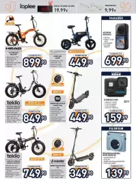 Volantino Unieuro Pagina 24: Fat e-bike a pedalata assistita teklio tf3 €849,90, GoPro Actioncam Lit Hero €159,99