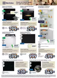 Volantino Unieuro Pagina 28: Forno pizzaexpert pirolitico €799,90, Frigorifero combinato ad incasso LNA6DE18S €499,90