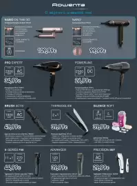 Volantino Unieuro Pagina 31: Nano Asciugacapelli €99,99, Advancer Tagliacapelli e regolabarba Mod. TN5224 €39,99