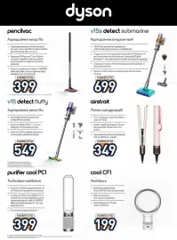 Volantino Unieuro Pagina 32: V15 detect fluffy Aspirapolvere senza filo €549,00, Pencilvac Aspirapolvere senza filo €399,00