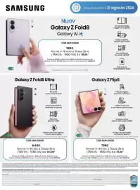 Volantino Unieuro Pagina 37: Samsung Galaxy Z Flip8 €799,00