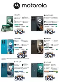 Volantino Unieuro Pagina 8: Moto g57 €249,90, Moto g87 €349,90