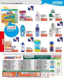 Volantino Mercatò Local Pagina 12: Sapone lenitivo Venus €1,49, Bagnoschiuma Felce Azzurra €1,98