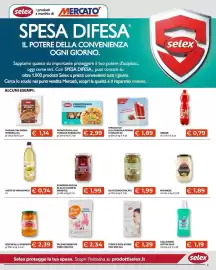 Volantino Mercatò Local Pagina 6: Aceto di vino bianco €0,74, Ghiaccio alla fragola Selex €1,89