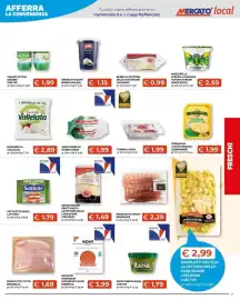 Volantino Mercatò Local Pagina 7: Grana Padano grattugiato I deliziosi €1,49, Prosciutto crudo Zeroelode €2,29