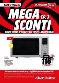 Volantino MediaWorld Pagina 53: Forno a microonde KMWC 2524 DS by Koenic €116,99