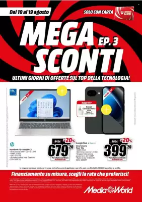 MediaWorld (valido fino al 19-08)