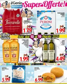 Volantino Il Genio Supermercato settimana 33 Pagina 1: Frittatine pasta grandi €6,99