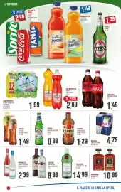 Volantino Marketpiù Pagina 4: San Benedetto bibite vari gusti €2,00, Disaronno amaretto €10,99