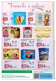 Volantino Carrefour Express Pagina 10: Maxibon mini classic €3,39, Barattolino le Delizie Sammontana €2,99