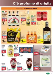Volantino Carrefour Express Pagina 3: Würstel Wüberone di Suino Wüber €1,89, Piatti Piani o Fondi Natural Bibo €2,79