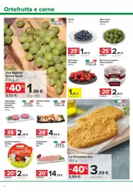 Volantino Carrefour Express Pagina 4: Chicken Salad Aia €4,99, Sottilissime di Pollo Aia €14,29