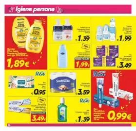 Volantino Iper Super Conveniente Pagina 20: Ren Dentifricio protezione totale/whitening €0,99