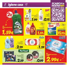 Volantino Iper Super Conveniente Pagina 21: Sole Lana & Delicati €1,59, Ren Carta casa €1,59