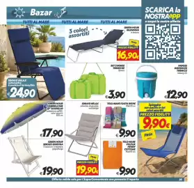 Volantino Iper Super Conveniente Pagina 25: Telo mare fouta righe €9,90, Telo mare velour Henry Cottons €9,90