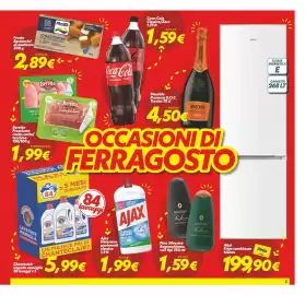 Volantino Iper Super Conveniente Pagina 3: Pino Silvestre Bagnoschiuma €1,59, Frosta Bastoncini di merluzzo €2,89