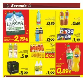 Volantino Iper Super Conveniente Pagina 4: Fanta/Sprite €0,89, Crodino €4,99