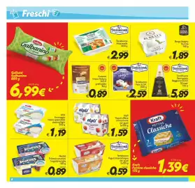 Volantino Iper Super Conveniente Pagina 8: Kraft Fettine classiche €1,39, Alpli Yogurt difese immunitarie €1,59