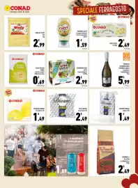 Volantino Conad Margherita Pagina 9: Riccioli di mais Conad €0,69, Bicchieri Diesse €1,49