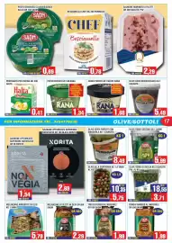 Volantino Immenso Cash Pagina 17: Olive alla contadina Vama €5,75, Tris di funghi al naturale SAOM €1,99