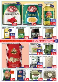 Volantino Immenso Cash Pagina 25: Sale Bustine Gaia €9,00, Farina di grano tenero tipo "00" Barilla €3,79