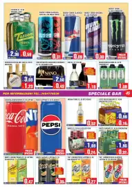 Volantino Immenso Cash Pagina 45: Bibite la dolce vita €1,69, Schweppes Tonica €0,47