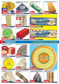Volantino Immenso Cash Pagina 8: Provolone mandarone piccante selezione Latteria Sorensina €7,39, Filatino prealpi €6,39