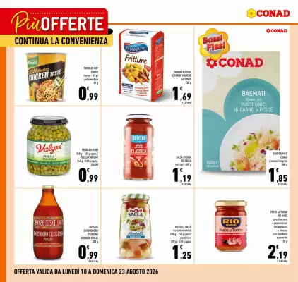 Conad | Più offerte (valido fino al 23-08)